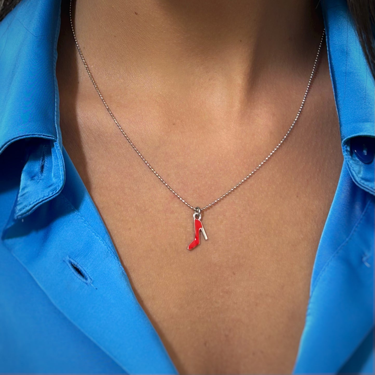 Collana Scarpetta Rossa