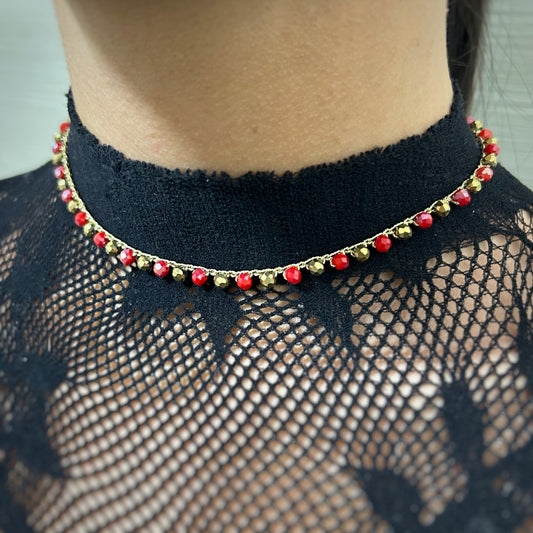 Collana Red Gold