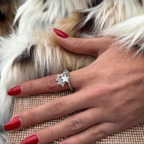 Anello White Star