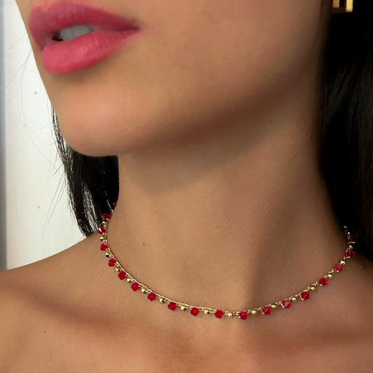 Collana Mulan Rubi